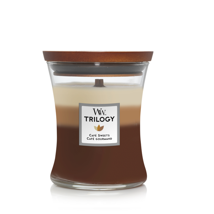 WoodWick Trilogy Café Sweets Medium