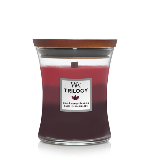 WoodWick Trilogy Sun-Ripened Berries Medium